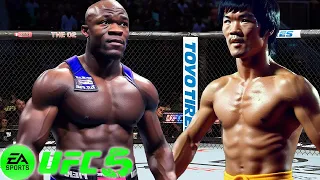 UFC5 Bruce Lee vs Kamaru Usman EA Sports UFC 5 - Super Fight