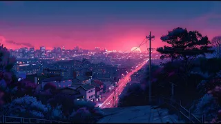 Rain on the city🌧️Relaxing rhythm of lofi hip hop~Chill lofi mix to Relax, Work, Stress Relief 🎶