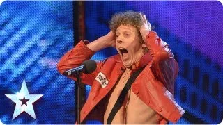 Maarty Broekman woos Alesha with his Keytar | Week 6 Auditions | Britain's Got Talent 2013