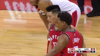 Jeremy Lin Raptors Debut, Gets Standing Ovation | Wizards vs Raptors - February 13, 2019