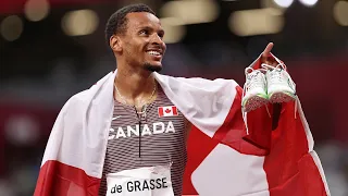 Andre De Grasse wins gold in 200m sprint