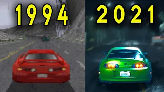 Toyota SUPRA Evolution in Need For Speed Games