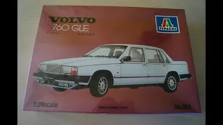 italeri volvo 760 gle 1/24  🚘🚘🚗🚗