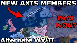 What if New Empires joined the Axis in WW2? | HOI4 Timelapse
