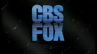 CBS FOX Home Video Logo (60fps)