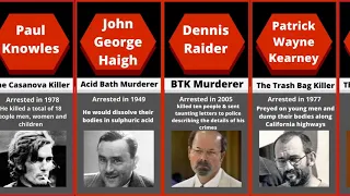 Comparison: Famous Serial Killers