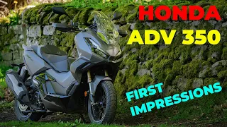 Honda ADV 350 : My first scooter and first impressions after 500 miles.