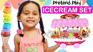 Kids Pretend Play Selling ICE CREAM Set | ToyStars