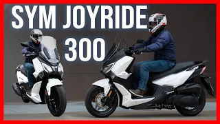 Prueba SYM Joyride 300 | La lógica siempre se impone | Scooter práctico para todos los días