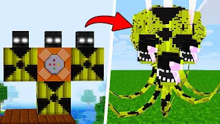 Secret Nuclear Wither Storm in Minecraft!! #Minecraft #WitherStorm #SecretNuclearAttack