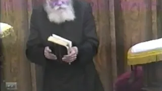 Lubavitcher Rebbe Laughs at Something Said by JJ Hecht