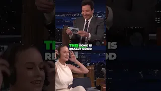 Brie Larson nails the Whisper Challenge with Jimmy Fallon! Hilarious teamwork!