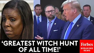 BREAKING NEWS: Trump Lambasts 'Racist' Letitia James, 'Rogue Judge' Moments Before NYC Trial Begins