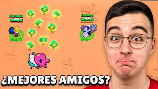 FUI LA PERSONA *MAS AMIGABLE* de BRAWL STARS 🤭🎁 *final increible*