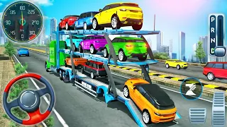 Crazy Car Transporter Truck Driving 3D - Android Gameplay #games #gameplay