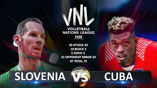 Slovenia vs Cuba | Men's VNL 2023