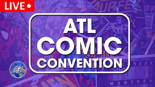 🔴 Live: Atlanta Comic Convention 2023 - Cosplay, Funko Pops, Comics! Fandemic Experience too!