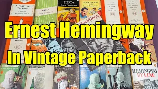 Ernest Hemingway - In Vintage Paperback - Penguin Books - Pan Books - Guild Books - 1935 to 1970!