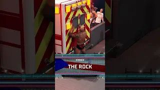 THE ROCK PUTS SETH ROLLINS IN AN AMBULANCE!! #wwe2k24 #wwe2k24gameplay