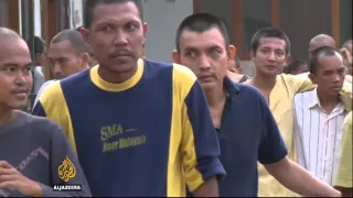 Mentally ill in Indonesia shackled and locked up