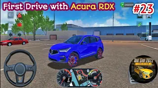 ACURA RDX 🤩 LUXURY CAR 😇 || TAxi simulator Android Gameplay #gaming #acura #acurardx #luxury #car