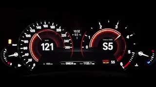 Bmw X3 X-drive 20d 2018 190hp 400nm 0-100 0-170 acceleration