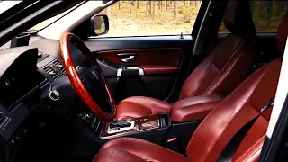 Volvo XC90 4.4 V8 315 hp acceleration test 0-100km/h. Exterior interior walkaround. Exhaust sound.