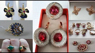 Украшения элегантным женщинам за 40 ЗОЛОТЫЕ УКРАШЕНИЯ СССР Jewelry  elegant women GOLD OF THE USSR