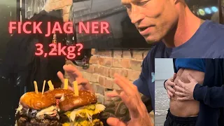 Fick jag ner 3,2kg? FOOD Challenge 🫡🦾🍔