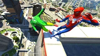 GTA 5 Epic Ragdolls/Spiderman Compilation vol.16 (Euphoria Physics, Fails, Jumps, Funny Moments)