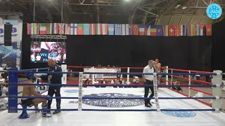 FOSTENKO VLADYSLAV (UKR)  vs GASTON NATHANIEL (USA) K1 -81kg WAKO WC2019