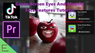 How To Create The Green Screen Eyes And Mouth Effect On TikTok In Adobe Premiere Pro Tutorial