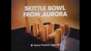 Skittle Bowl Toy Commercial (Aurora, 1973)