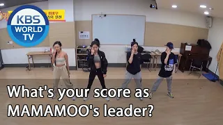 What's your score as MAMAMOO's leader? (Boss in the Mirror) | KBS WORLD TV 201203