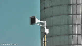 Thunderbolt 1000 Siren Test - West Unity, OH 9/3/18