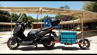 Xmax Römork Yapımı ( Motorcycle Mono Trailer )