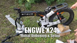 ENGWE X24 Initial Unboxing & Setup