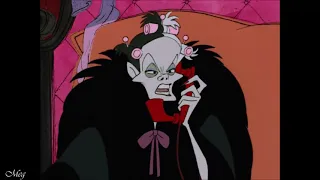 Madame Medusa grita a Cruella en ESPAÑOL
