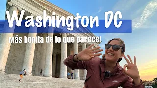 ¿Cómo conocer WASHINGTON DC 🇺🇸 desde New York? | Todo lo que necesitas saber antes de viajar 😉