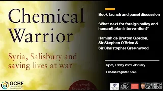 Syria, Salisbury & saving lives at war: what next for foreign policy and humanitarian intervention?