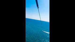 Parasailing in Cyprus performed by Dr. Kyriakos Dalamitros