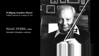 Mozart — Violin Concerto No. 4 K. 218 (Isaac Stern)