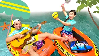 LAST TO FALL IN THE POOL WINS P20K | KAYCEE WONDERLAND