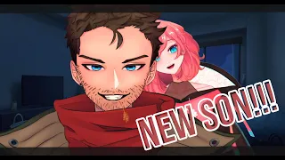 Niqqi reveals her new Live2D Vtuber son!! Mason Mason!!