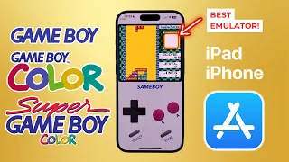 SameBoy is THE BEST GameBoy emulator for iPhone and iPad on the App Store!