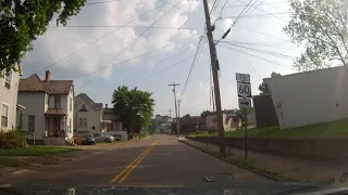 Driving through Marietta, Ohio