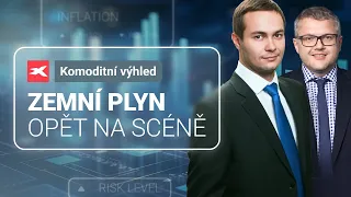 Komoditní výhled | Zemní plyn opět na scéně, kam až se kakao propadne?