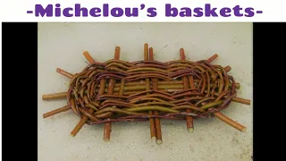 🇬🇧 🇺🇸 Episode 7 : How to make an oval basket base ?