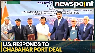 US warns of sanctions after India-Iran Chabahar Port deal | Latest News | WION Newspoint