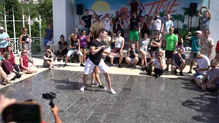 Rick & Larissa zouk demo at Zouktime! Croatia 2019